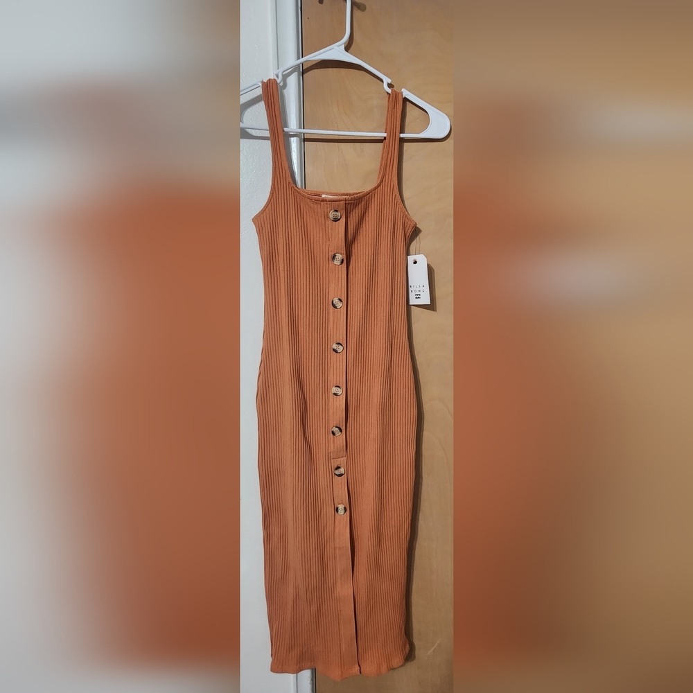 Billabong Women's Nissi Henley Knit Dress, Size M
